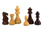 Drueke Chessmen 4.25" King - Rosewood