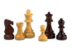Drueke Chessmen 4.25" King - Rosewood